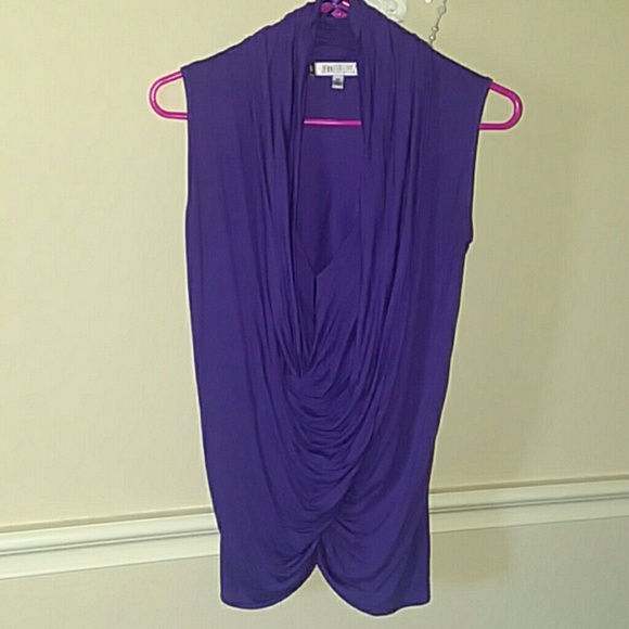 Jennifer Lopez Tops - Jennifer Lopez purple Top XS Jennifer Lopez Tops - Jennifer Lopez purple Top XS